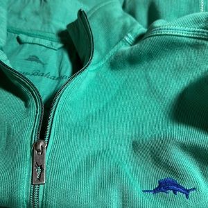 Tommy Bahama quarter zip pullover. Size 2XB.